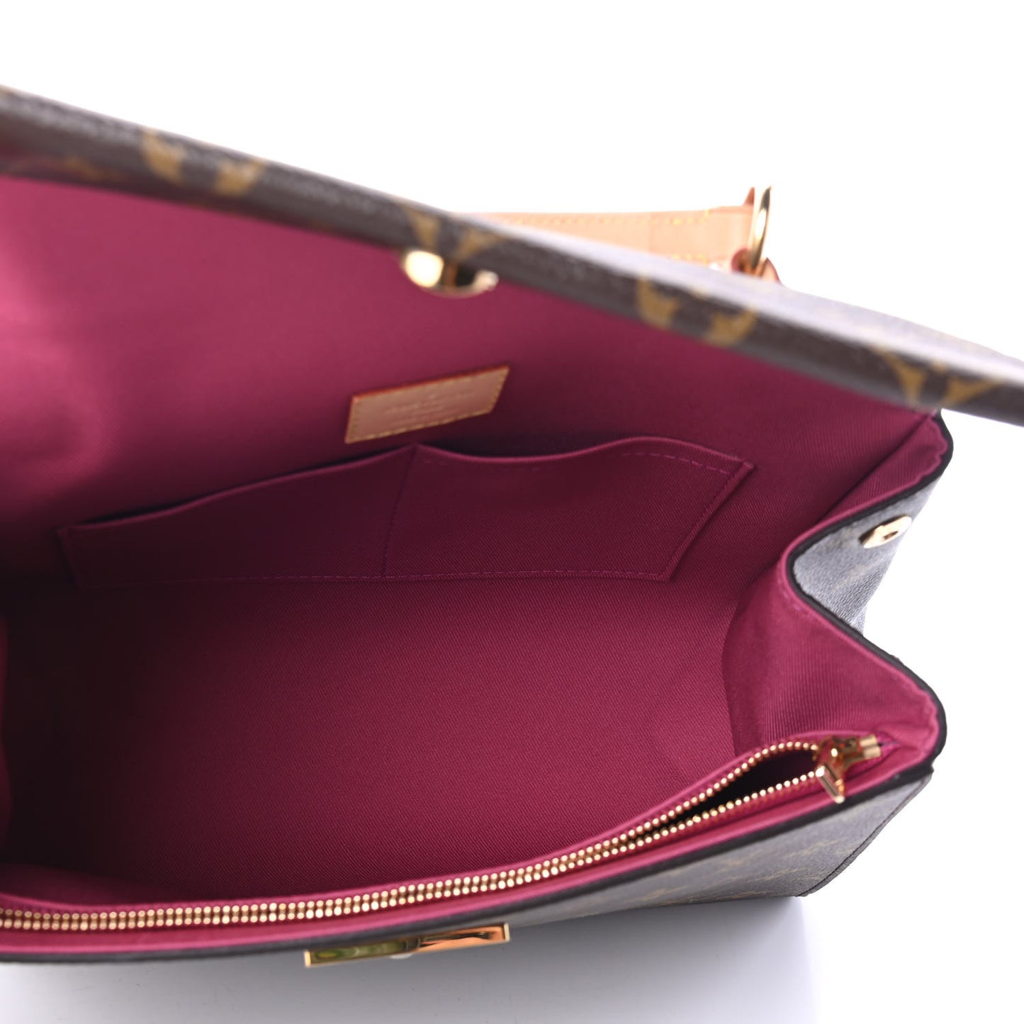 Monogram Cluny BB Bordeaux Fuchsia