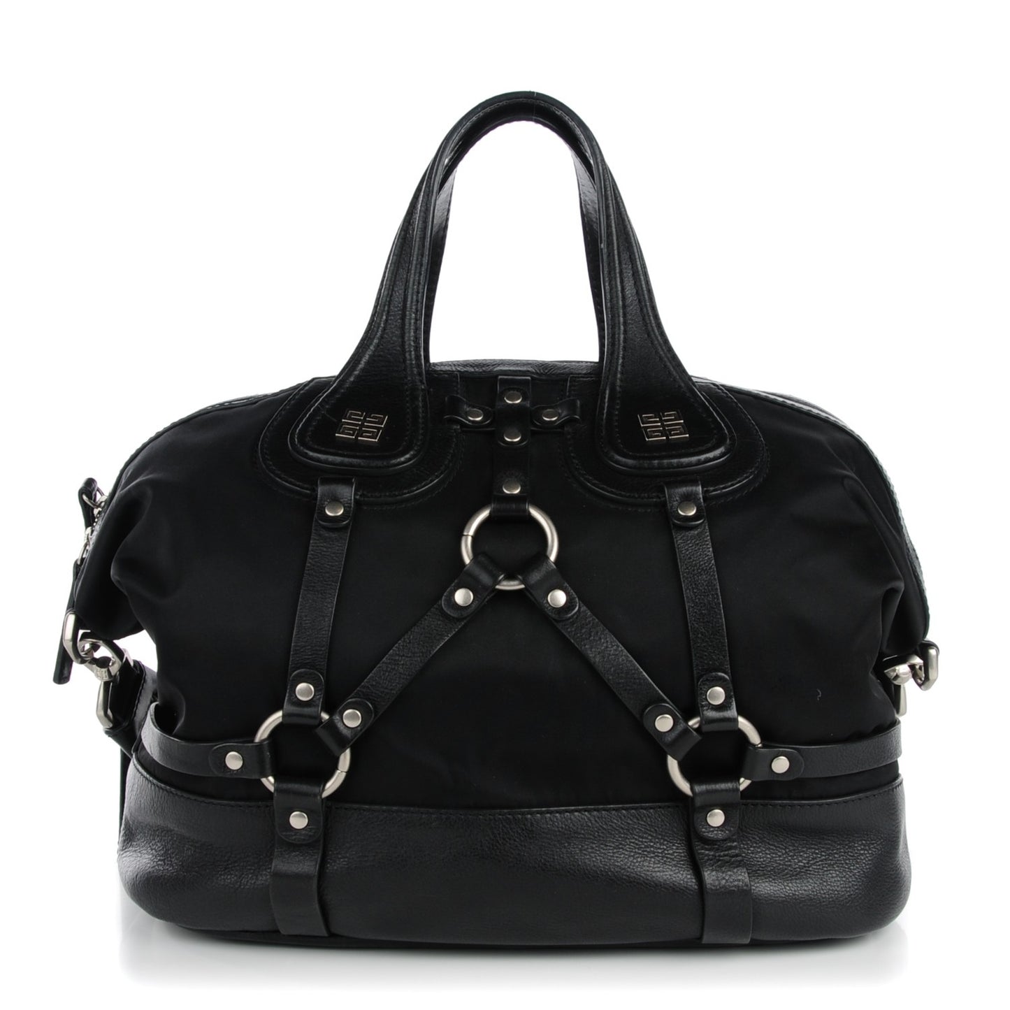 Nylon Calfskin Medium Harness Nightingale Black