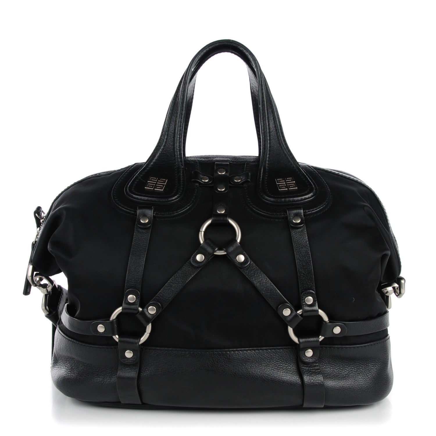 Givenchy Nylon Calfskin Medium Harness Nightingale Black 1 of 8