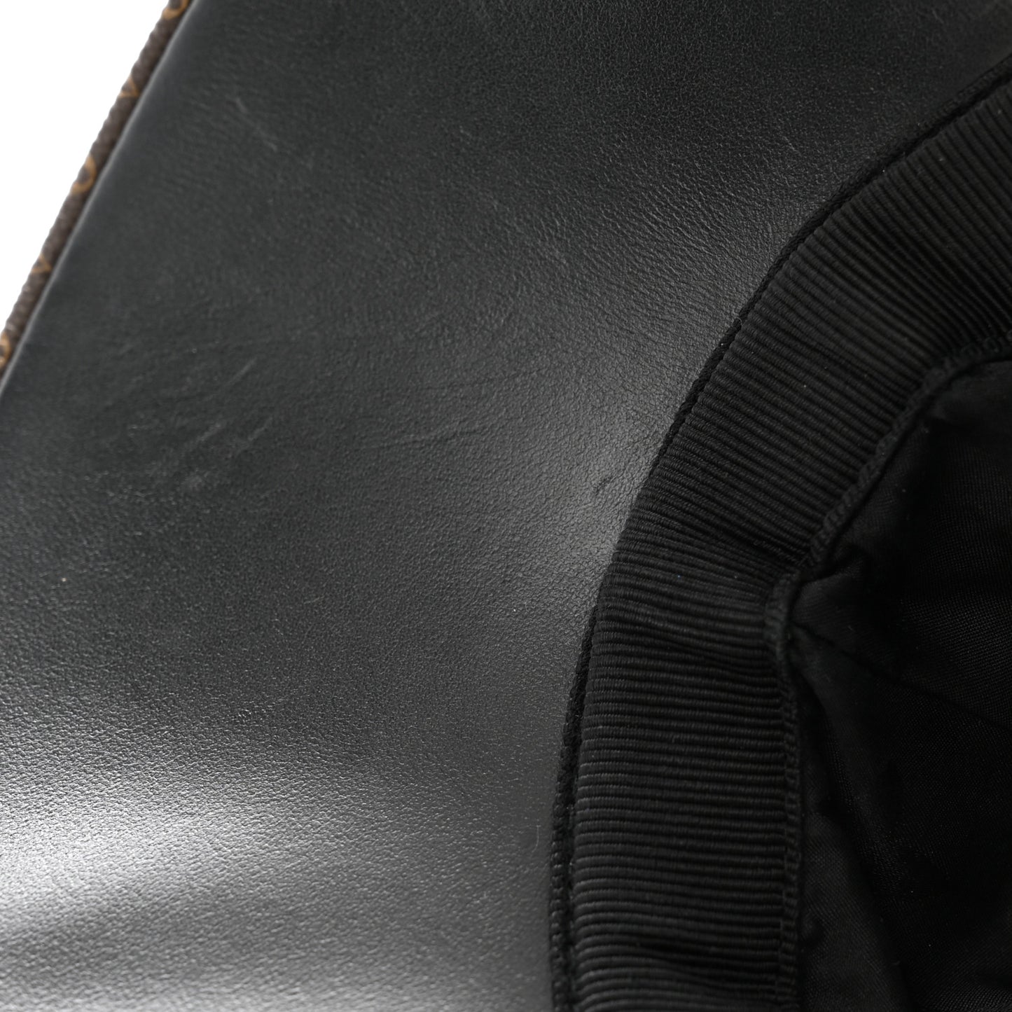 Monogram Cotton Jacquard Embroidered LV Day Cap M Black