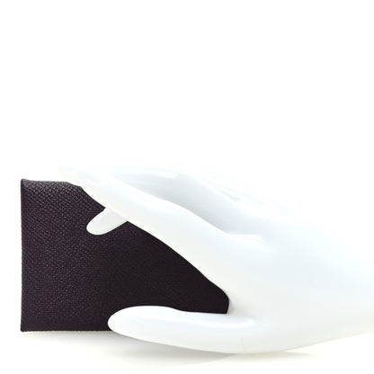 Hermes Epsom Calvi Card Case Raisin 2 of 7