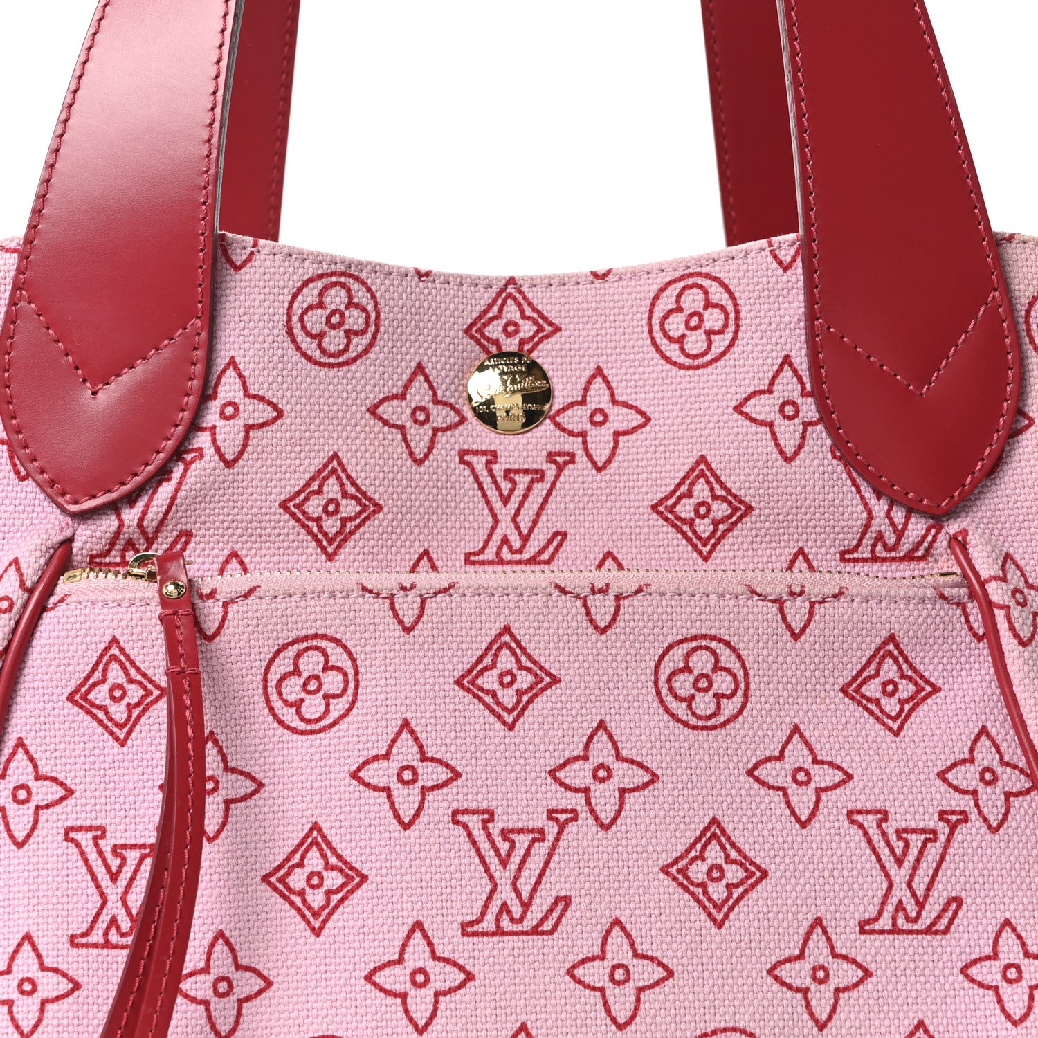 Louis Vuitton Canvas Cabas Ipanema PM Pink 1852801 – FASHIONPHILE