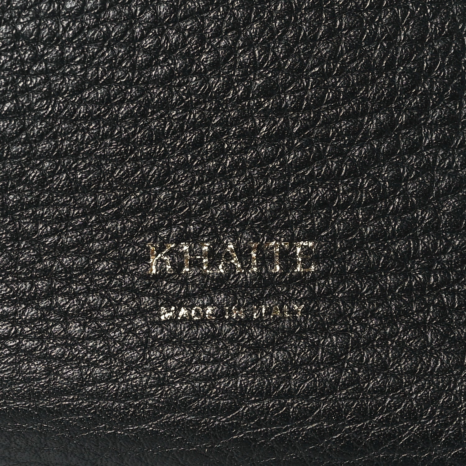 Khaite Pebbled Sport Calfskin Medium Lotus Tote Black 7 of 11
