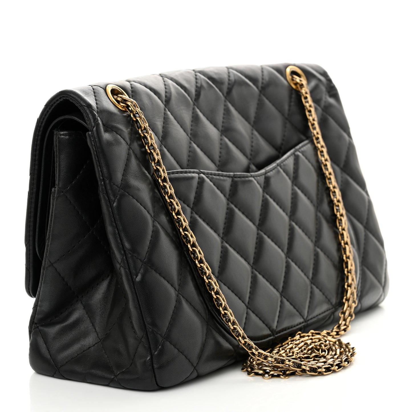 Lambskin Quilted 2.55 Reissue 227 Flap Black