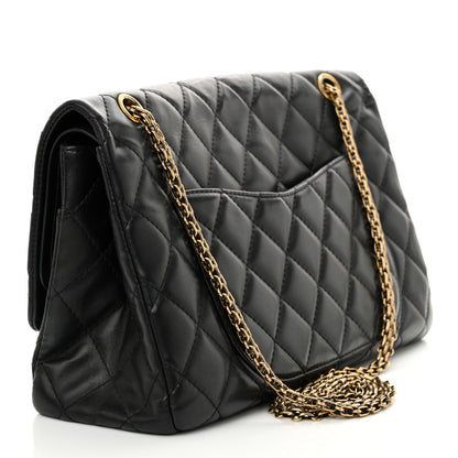 Chanel Lambskin Quilted 2.55 Reissue 227 Flap Black 3 of 14