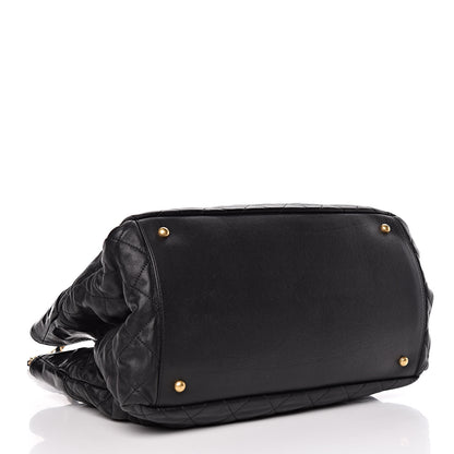Chanel Iridescent Calfskin Large In the Mix Tote Black 4 of 11