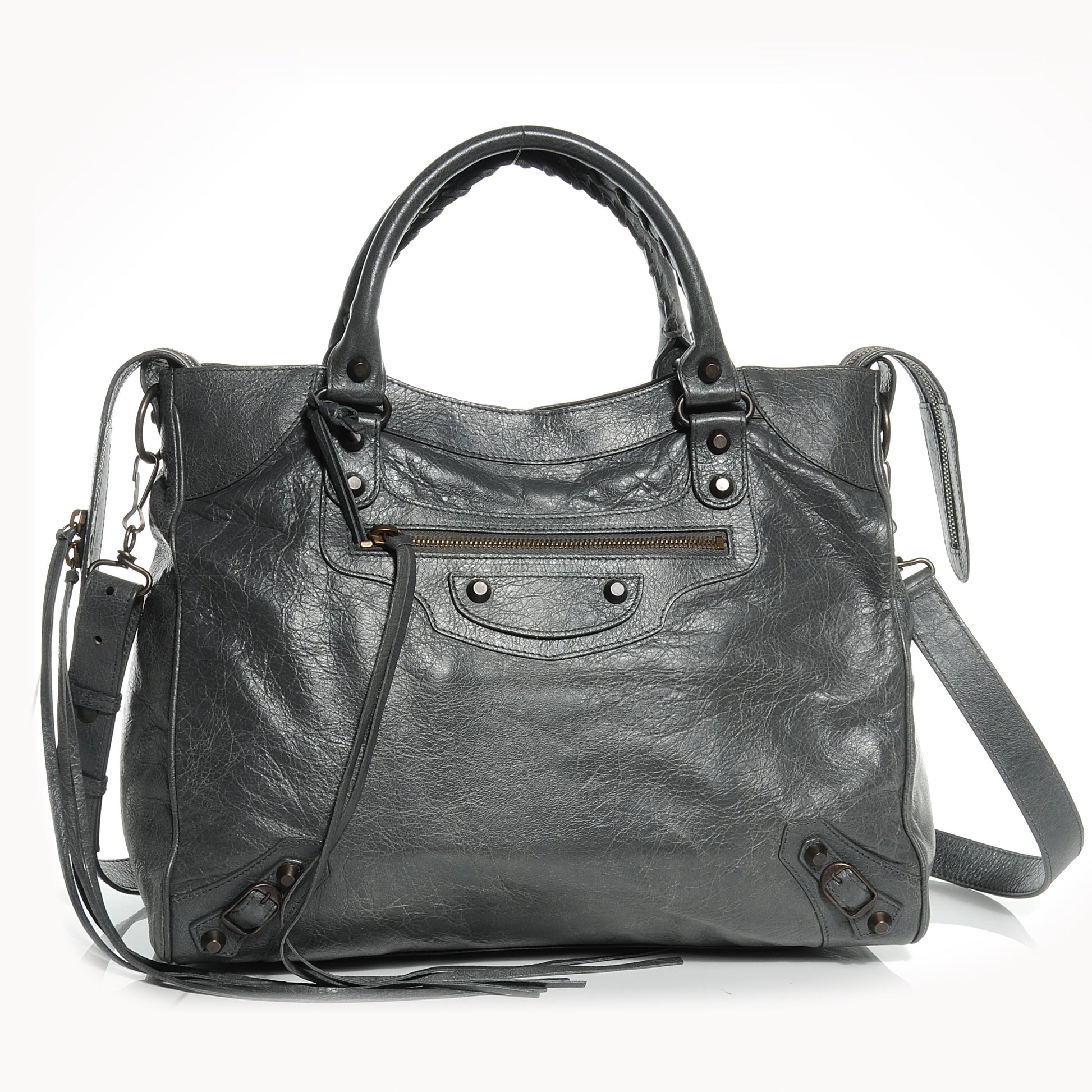 Balenciaga Agneau Velo Gris Tarmac 1 of 10
