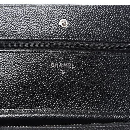 Chanel Caviar Quilted Wallet On Chain WOC Black 5 of 11