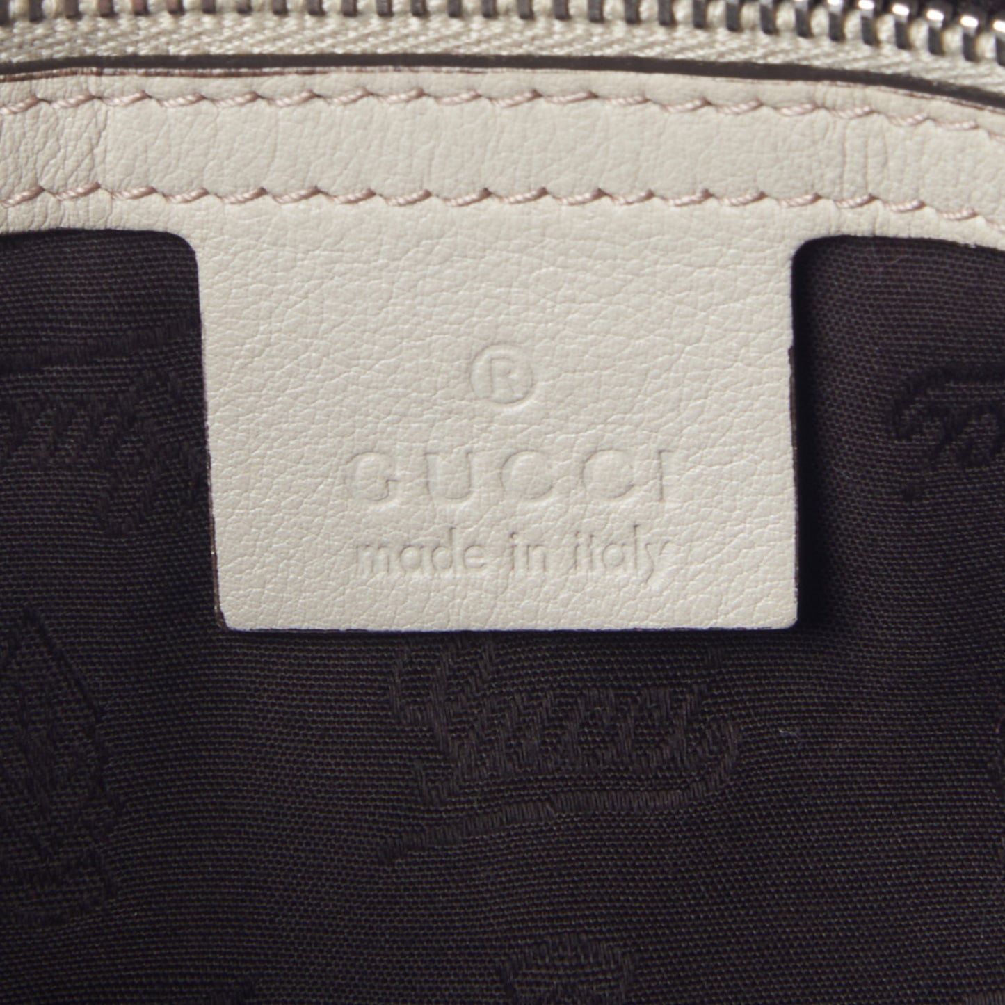 Guccissima Medium GG Twins Tote Off White