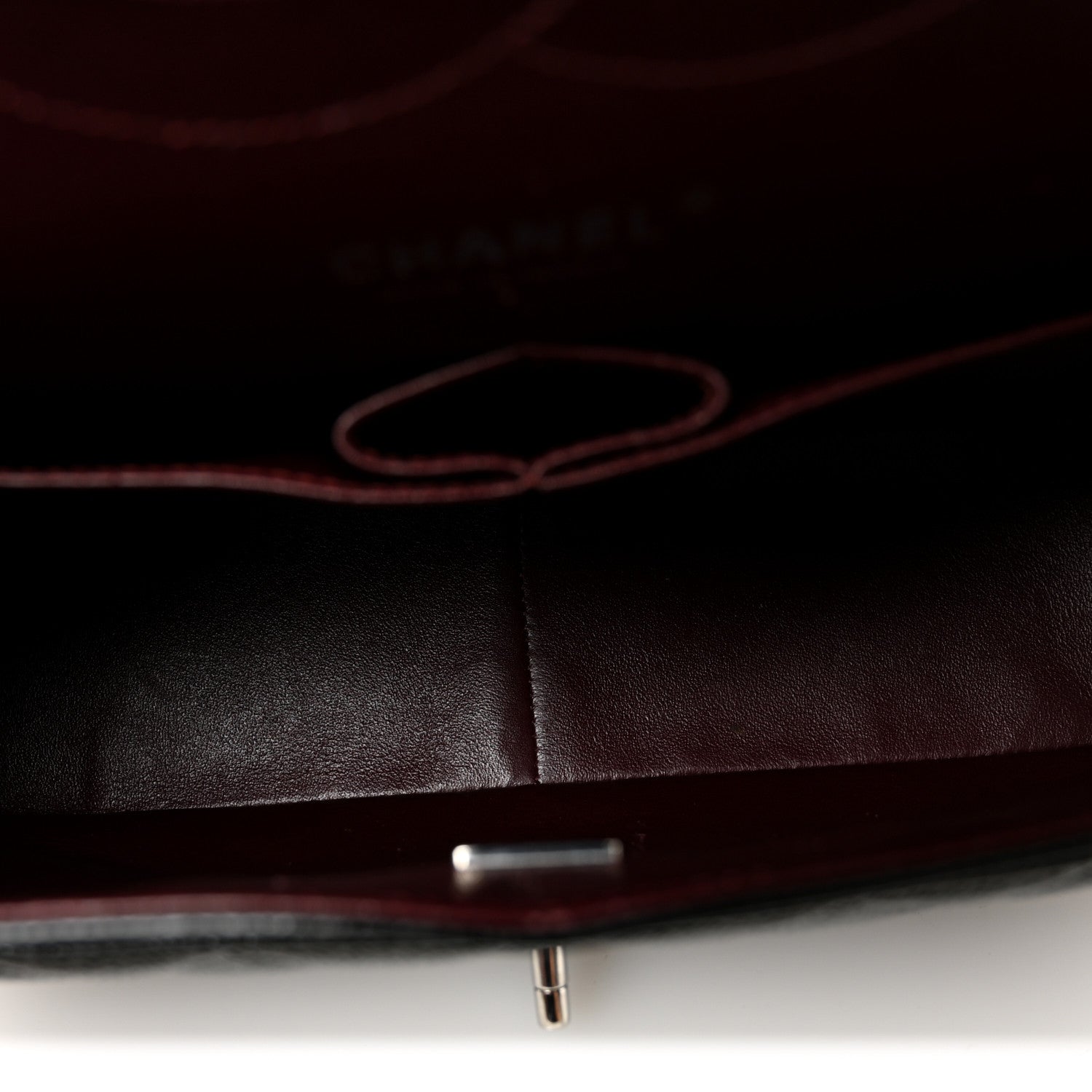 Chanel Caviar Quilted Jumbo Double Flap Black 5 of 10