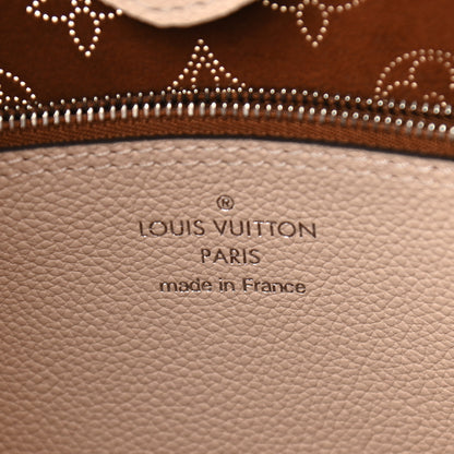 Louis Vuitton Mahina Carmel Hobo Creme 6 of 9
