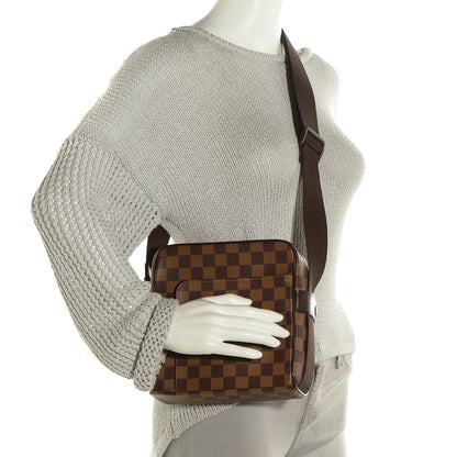 Louis Vuitton Damier Ebene Olav PM Messenger Bag 2 of 7