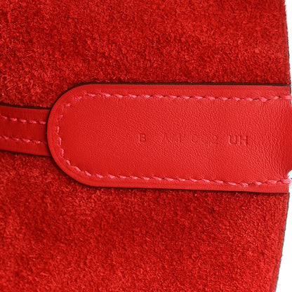 Hermes Taurillon Clemence Swift In-The-Loop 23 Bag Vermillion 7 of 12