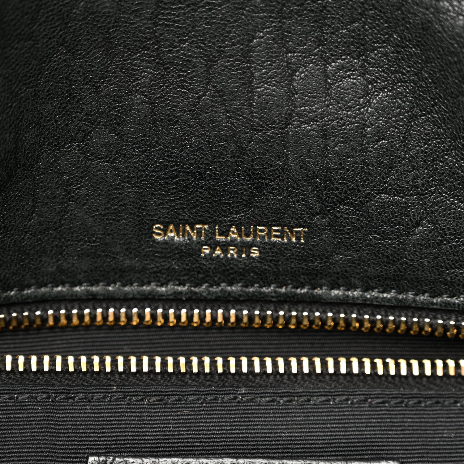 Saint Laurent Grained Lambskin Medium Calypso Black 6 of 11