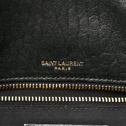 Saint Laurent Grained Lambskin Medium Calypso Black 6 of 11