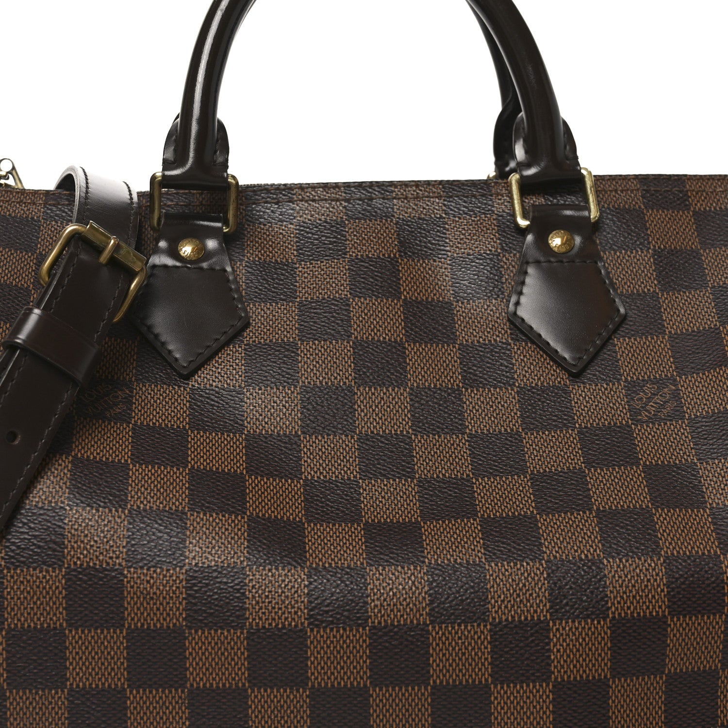 Louis Vuitton Damier Ebene Speedy Bandouliere 30 7 of 9