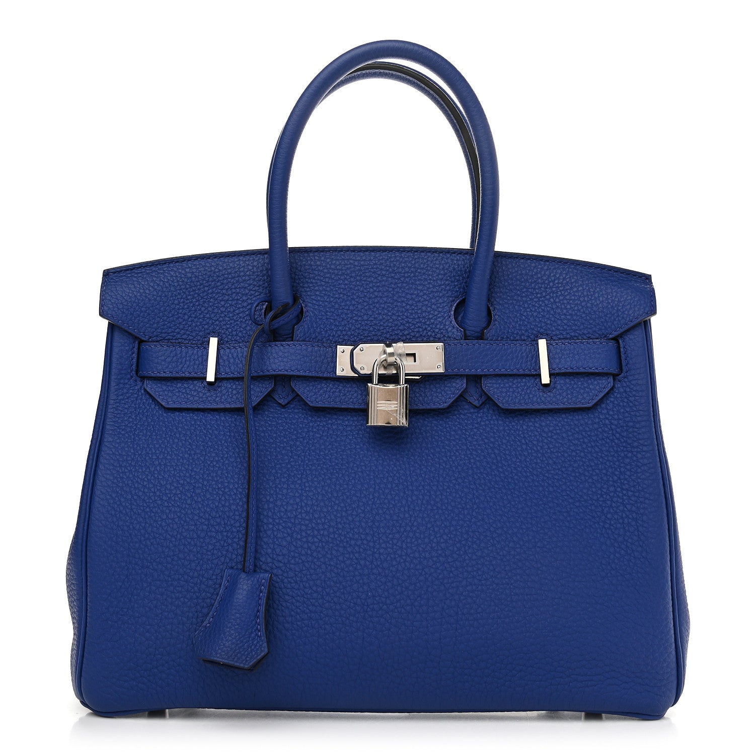 Hermes Togo Birkin 30 Bleu Electrique 1 of 11