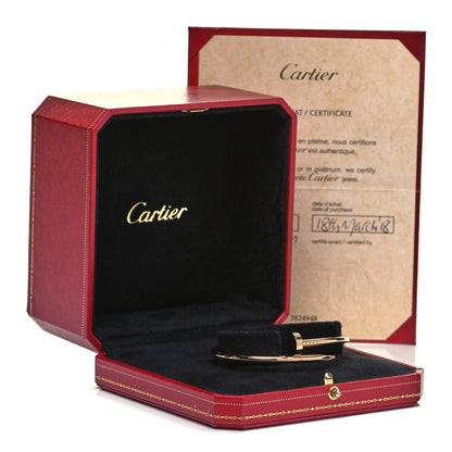 Cartier 18K Pink Gold Juste Un Clou Bracelet 18 5 of 5
