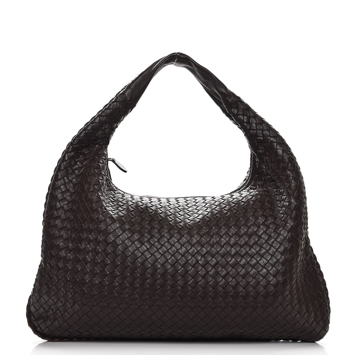 Bottega Veneta Nappa Intrecciato Large Veneta Hobo Ebano 1 of 9