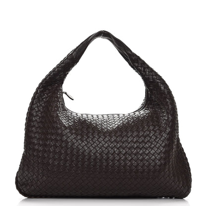 Bottega Veneta Nappa Intrecciato Large Veneta Hobo Ebano 1 of 9