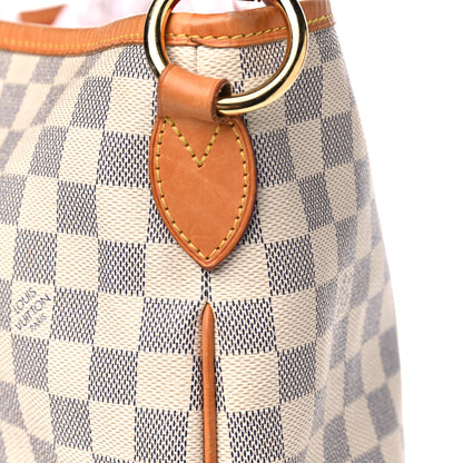 Louis Vuitton Damier Azur Delightful MM Pink 12 of 15