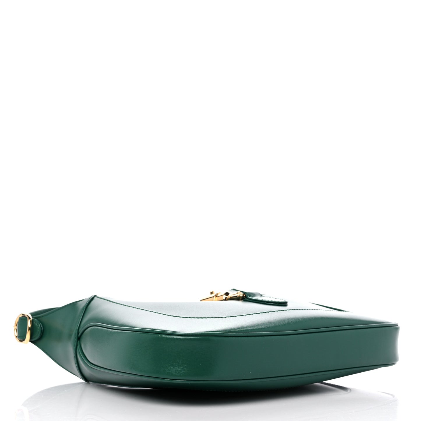 Boarded Dyana Lux Calfskin Small Jackie 1961 Hobo Emerald