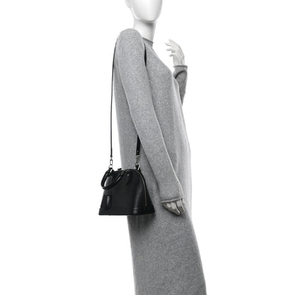 Louis Vuitton Epi Alma BB Black 2 of 10