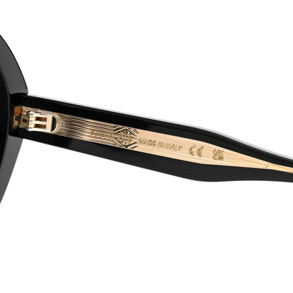Gucci Acetate Round Sunglasses GG1081S Black 5 of 7