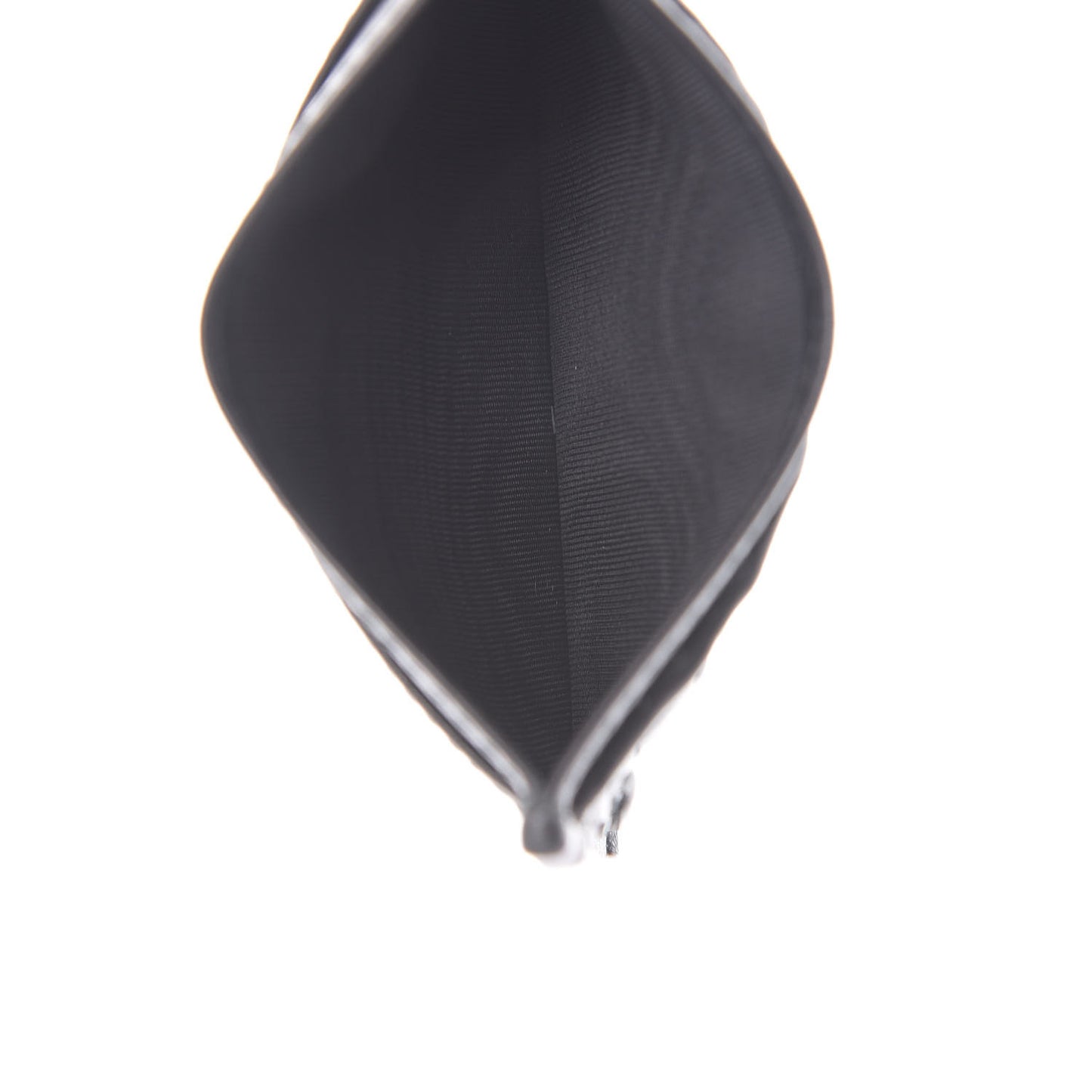 Nappa Gaufre Card Holder Black