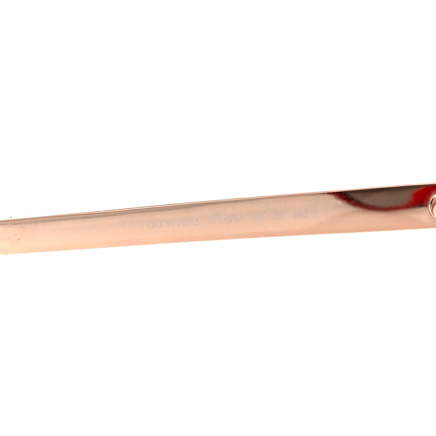 Gucci Acetate Round Sunglasses GG3770 Red 5 of 8