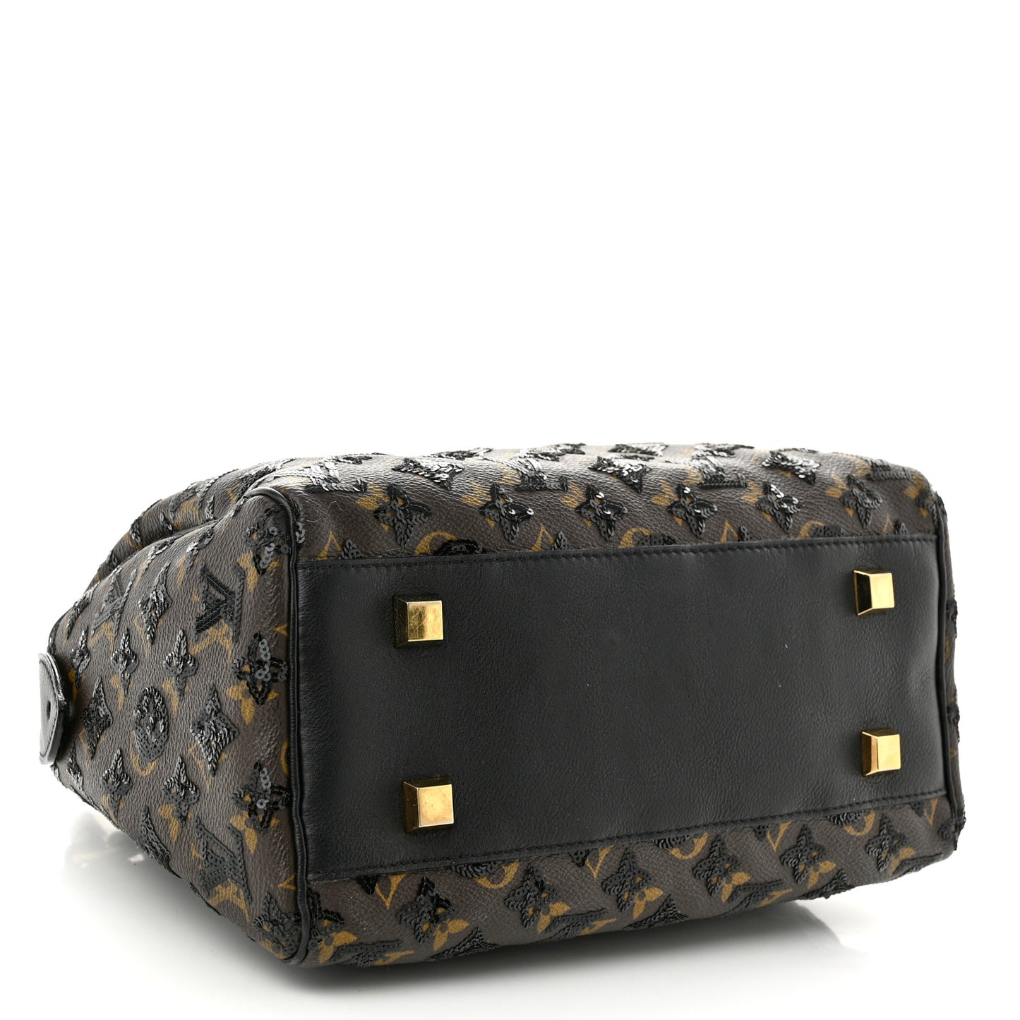 Monogram Sequins Eclipse Speedy 28 Black