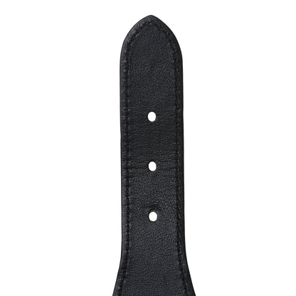 Christian Dior Canvas Embroidered Large Book Belt 85 34 Black Beige 6 of 8