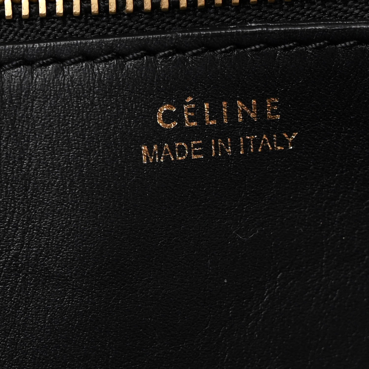 Celine Smooth Calfskin Large Bi-Color Tie Knot Tote Black Burgundy 6 of 11