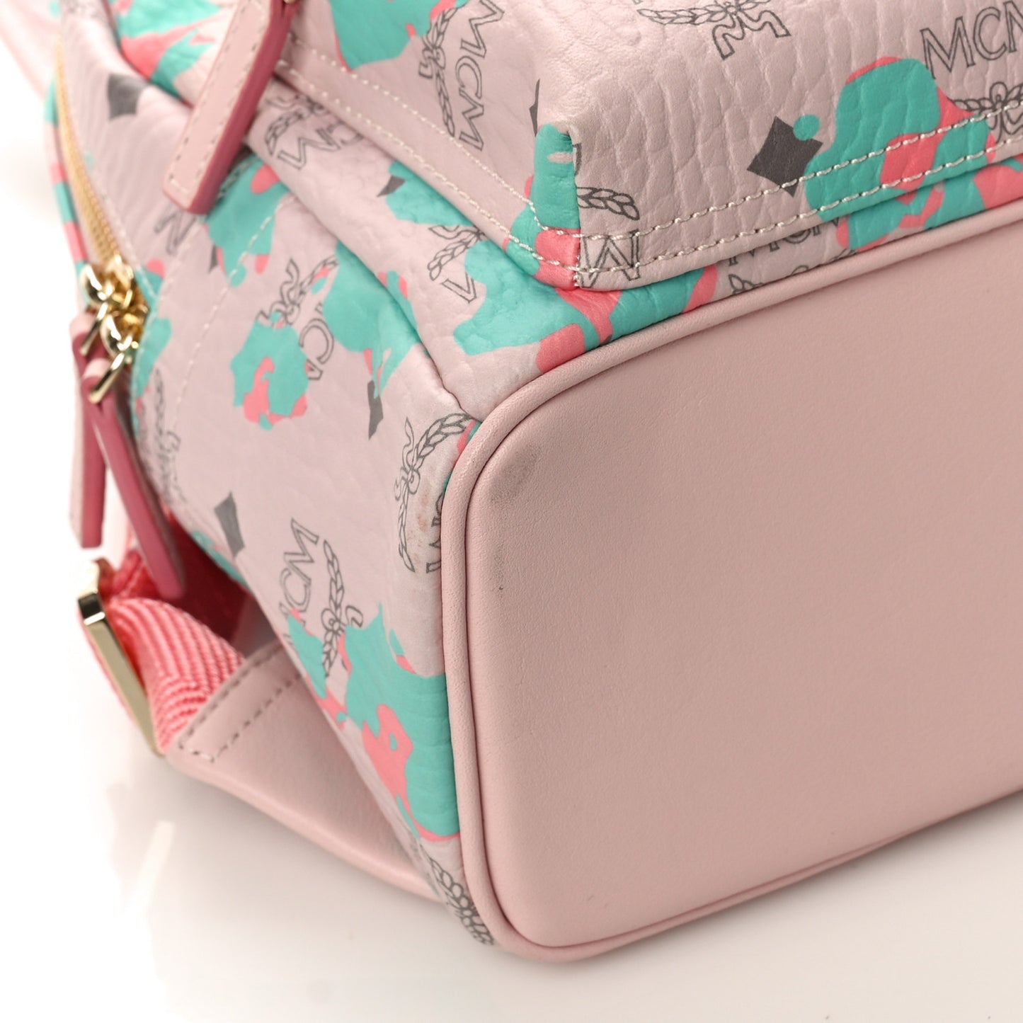 Visetos Floral Leopard Mini Stark Backpack Pink