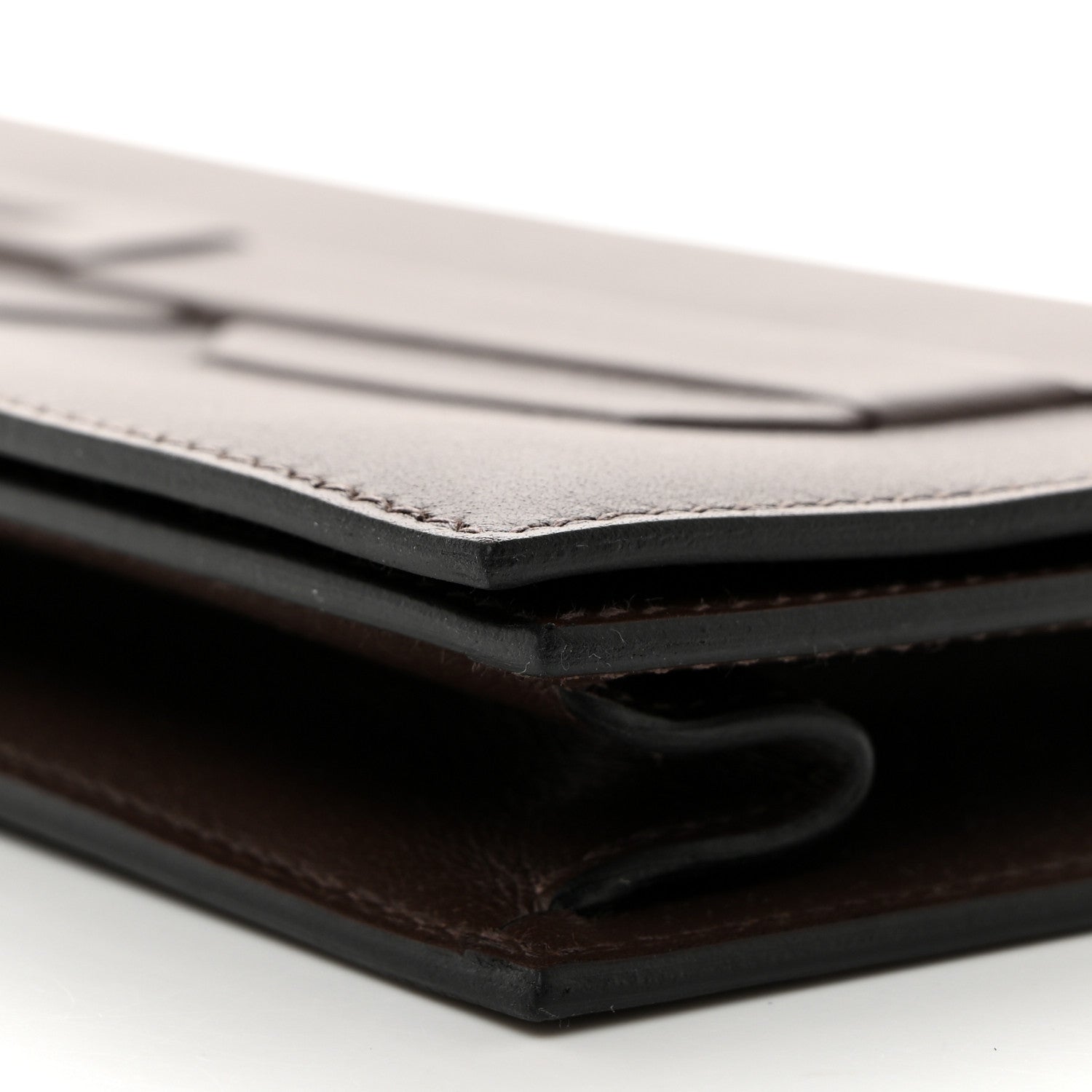 Hermes Swift Shadow Clutch 29 Moka 9 of 10