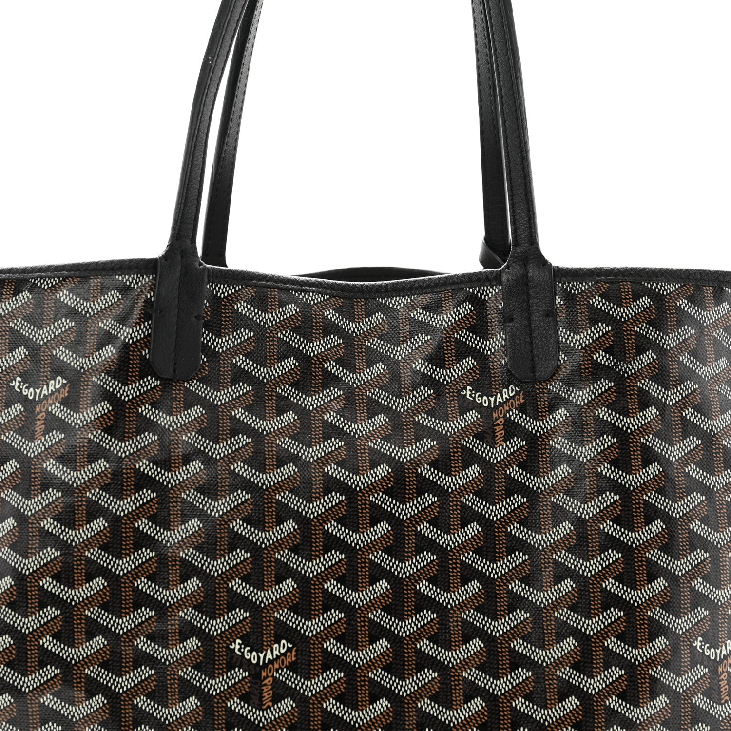 Goyard Goyardine Saint Louis PM Black 9 of 13