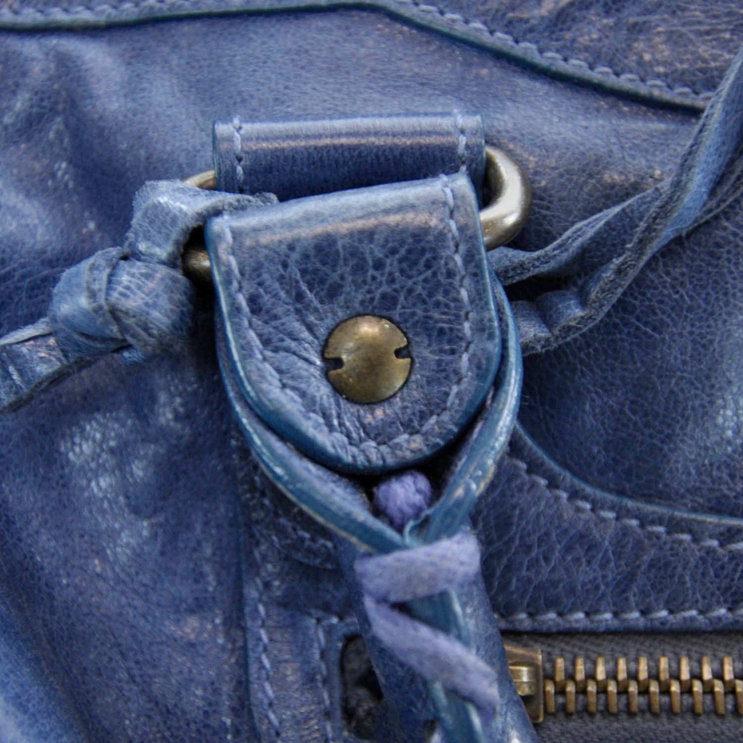 Balenciaga Chevre City Navy 5 of 10