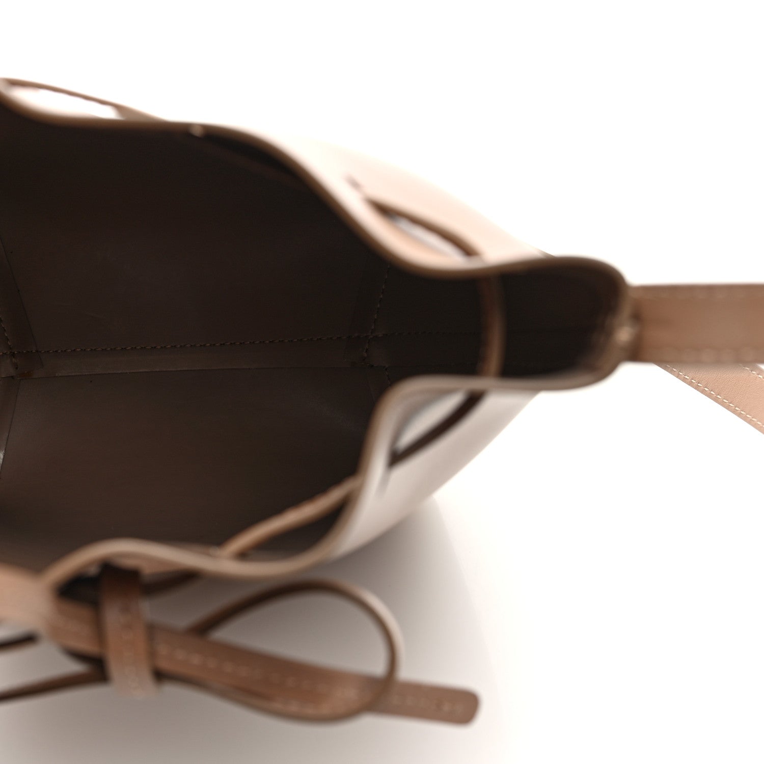Mansur Gavriel Calfskin Mini Mini Bucket Bag Biscotto 5 of 9