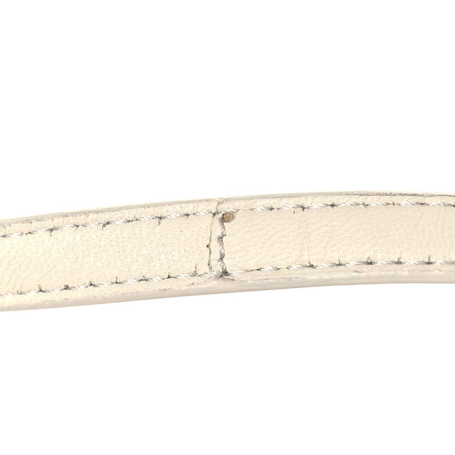 Nappa Rosebud Mini Peekaboo Iconic Satchel Bianco