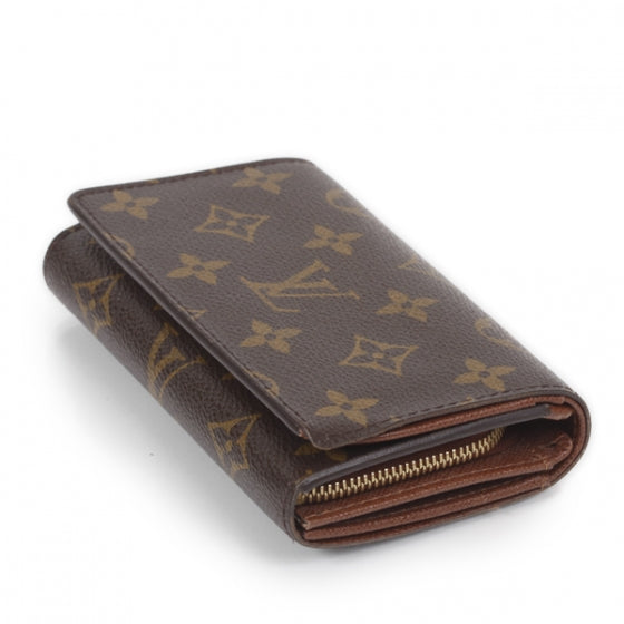 Louis Vuitton Monogram Porte-Monnaie Tresor Wallet 5 of 10