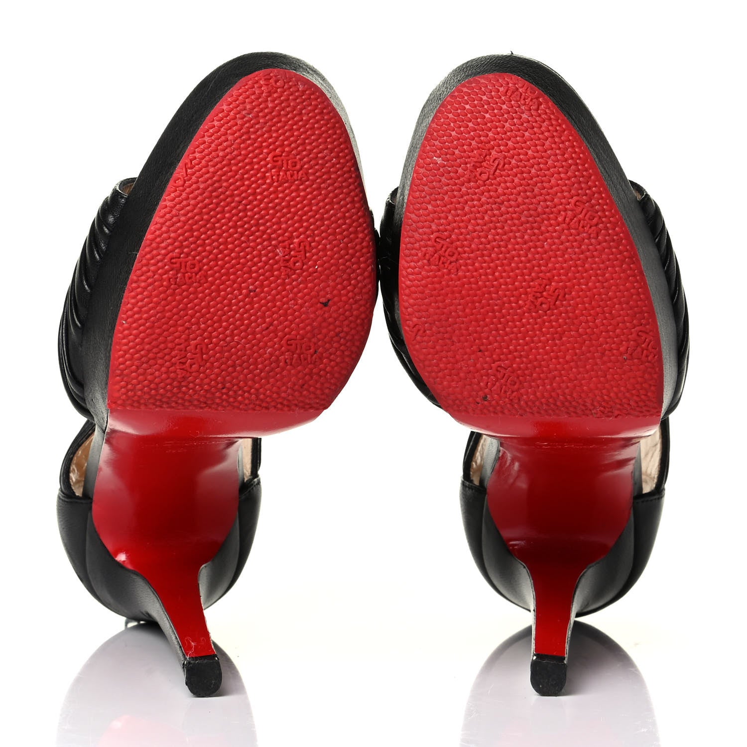 Christian Louboutin Nappa Rena Pumps 35 Black 4 of 7