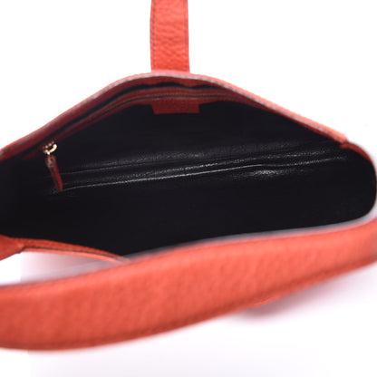 Gucci Calfskin Small Jackie O Hobo Dark Orange 5 of 13
