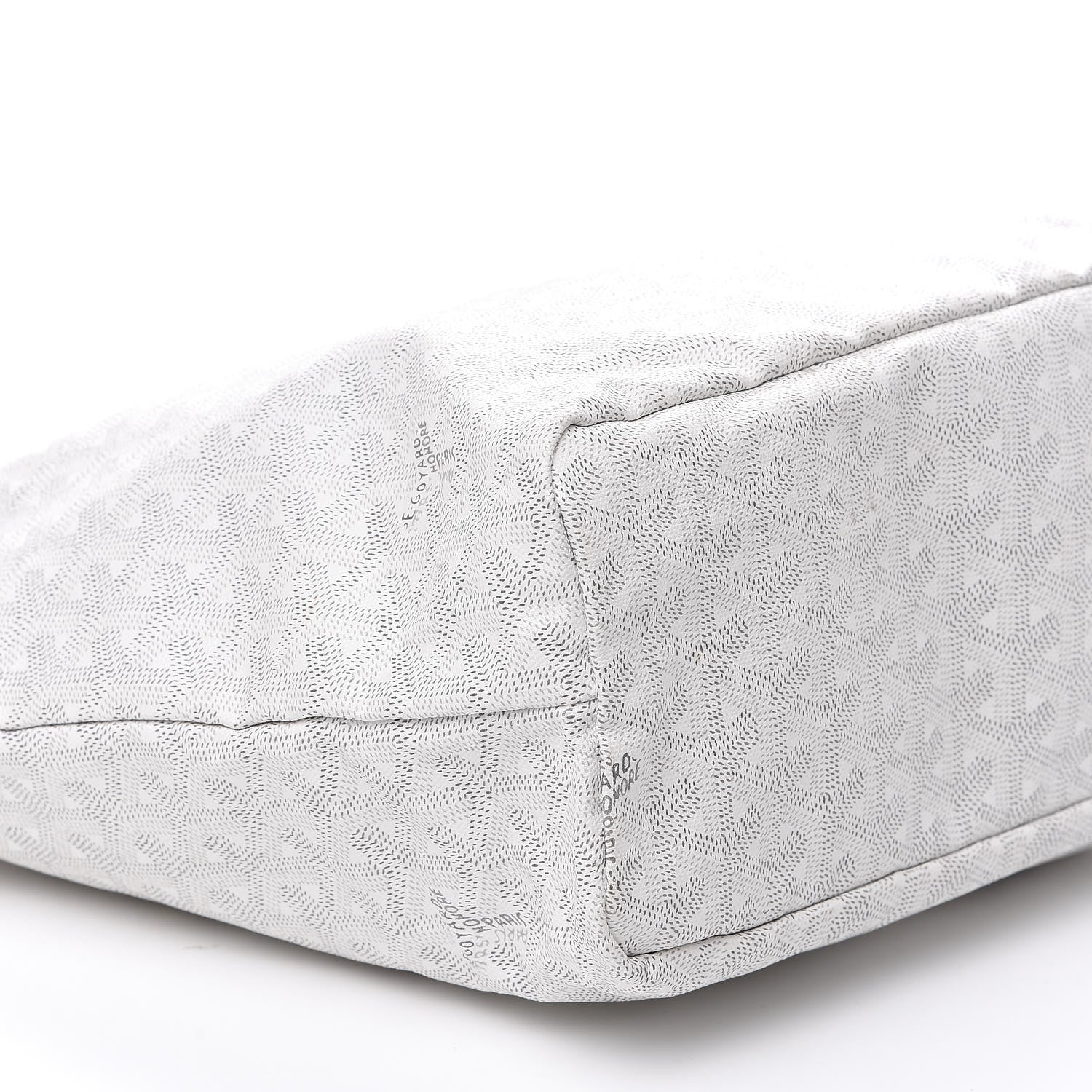 Goyard Goyardine Fidji Zip Hobo White 5 of 11