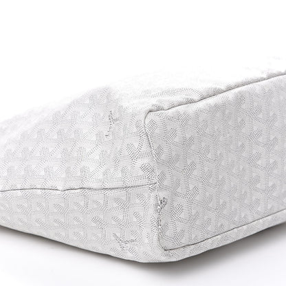 Goyard Goyardine Fidji Zip Hobo White 5 of 11