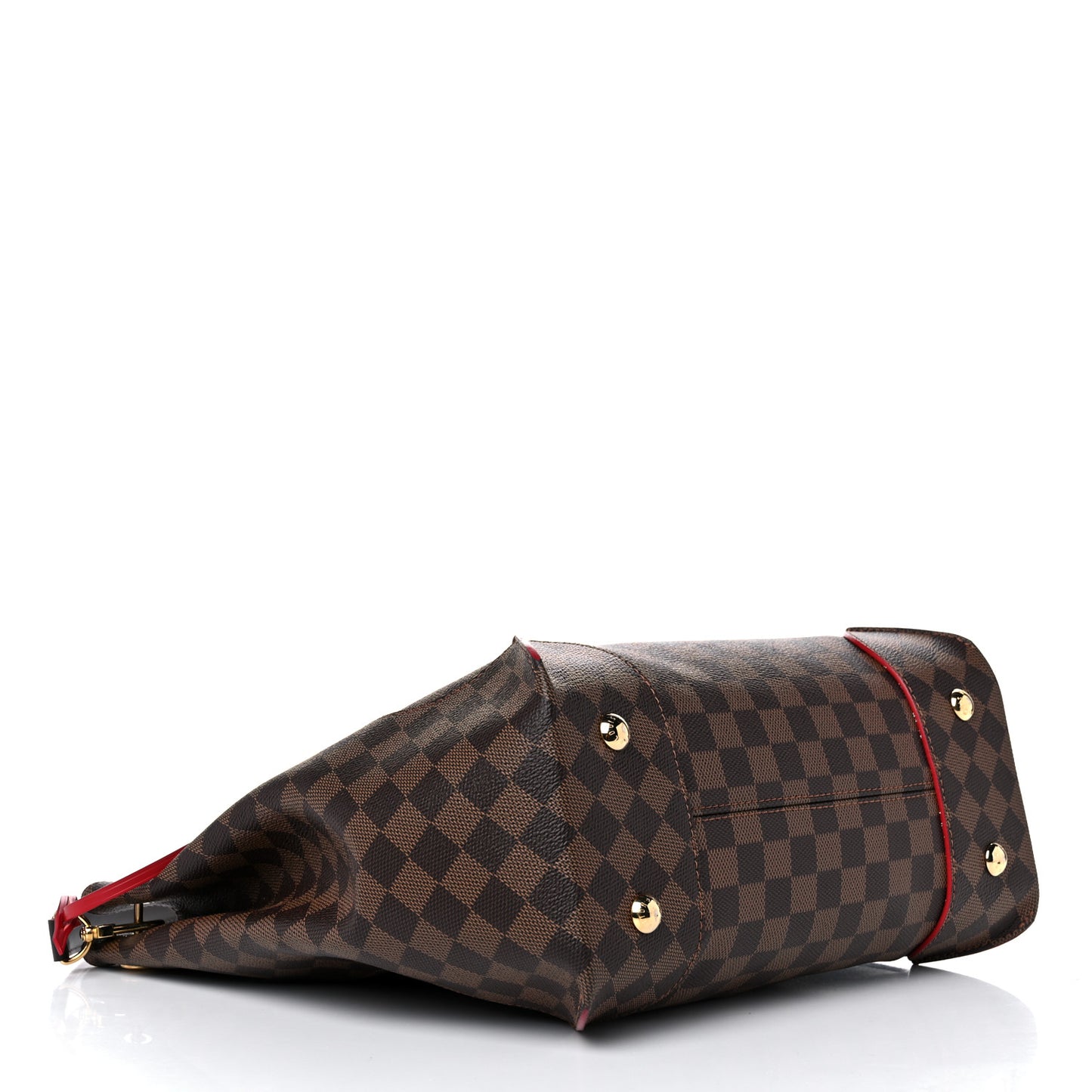Damier Ebene Caissa Hobo Cherry