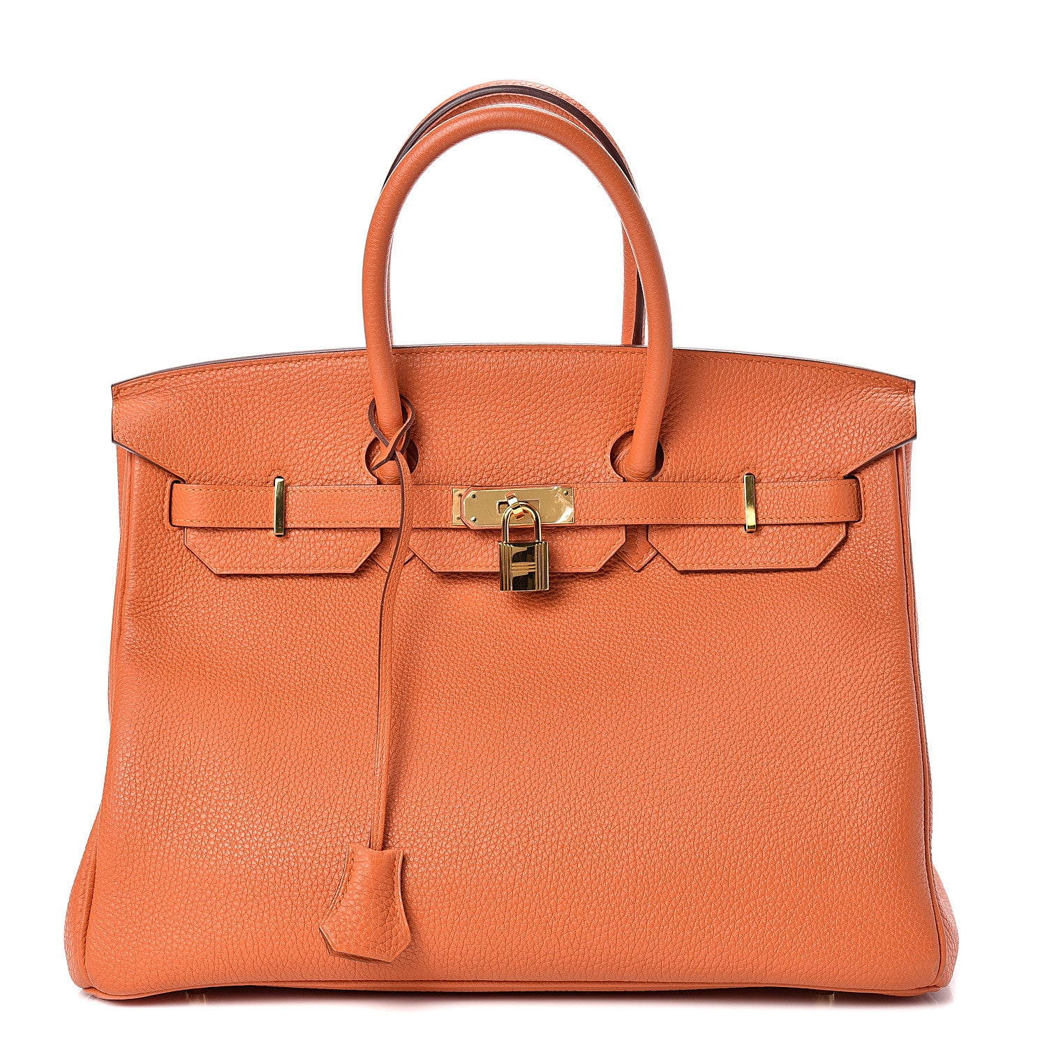 Hermes Togo Birkin 35 Orange 1 of 36