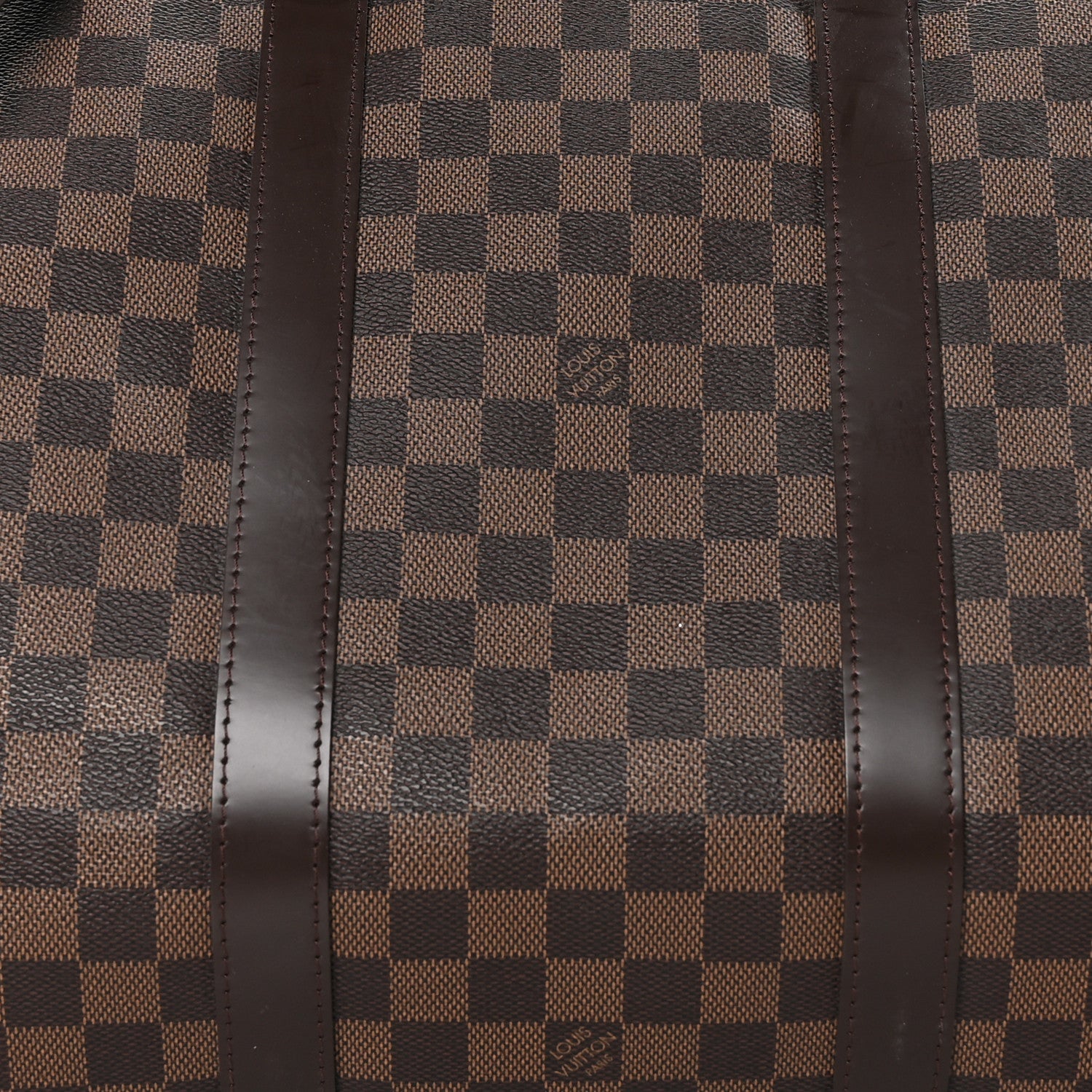 Louis Vuitton Damier Ebene Keepall Bandouliere 55 6 of 10