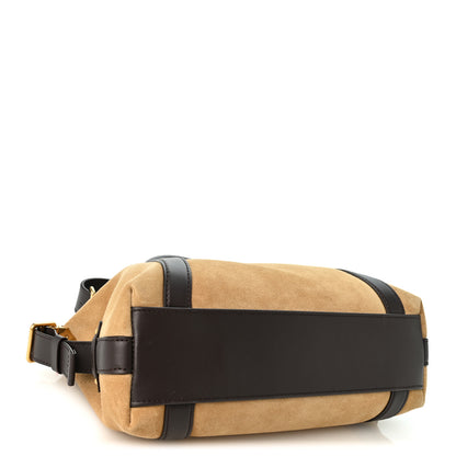 Louis Vuitton Suede Calfskin LV Biker PM Noisette 3 of 8