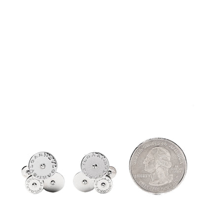 Bulgari 18K White Gold Cicladi Clip-On Earrings 2 of 5