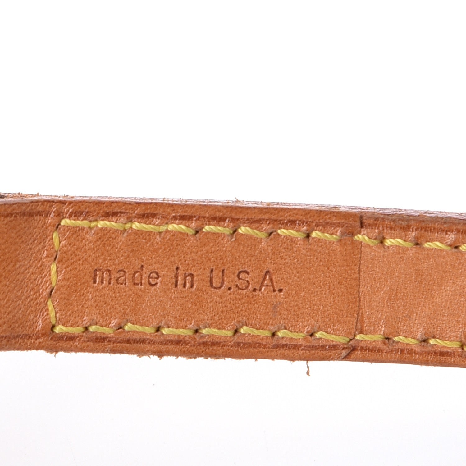 Louis Vuitton Vachetta 16mm Shoulder Strap 5 of 7